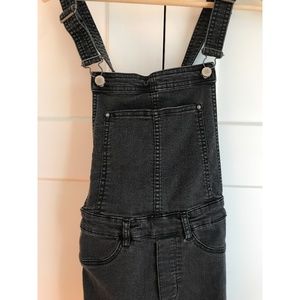 H&M Divided charcoal overalls